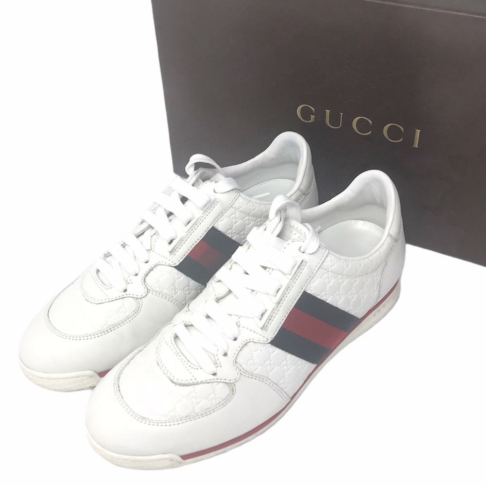 Gucci Microguccisima Leather Sneakers - Picture 6 of 8